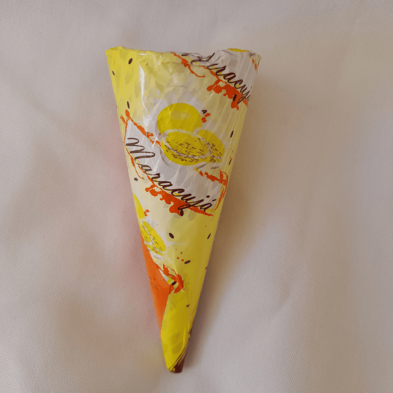 cone trufado de maracujá